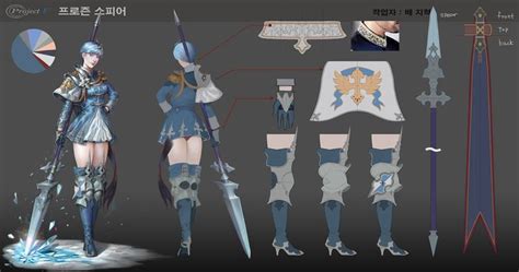 Artstation Frozen Spear Bae Yamile Character Sheet Bae Artwork