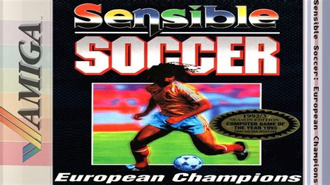 Sensible Soccer European Champions Amiga Longplay Youtube