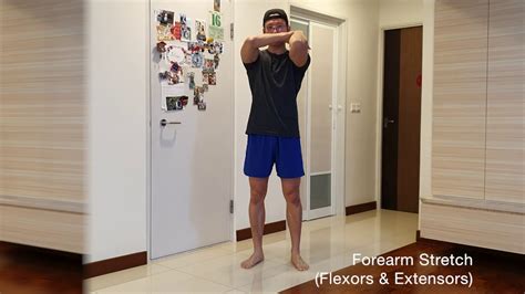 Forearm Stretch Flexors And Extensors Youtube