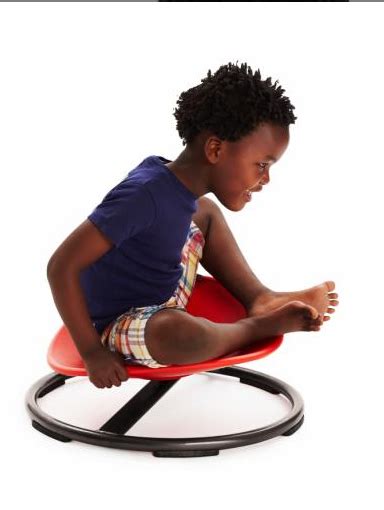 Gonge Carousel Balance Seat Sensory Sit And Spin Dish Kinderspell