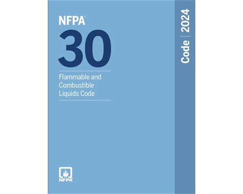 NFPA 30 Flammable And Combustible Liquids Code