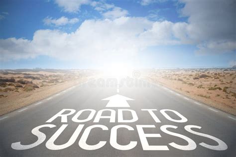 Highway Road Concept Road To Success Stock Photo Image Of Desert