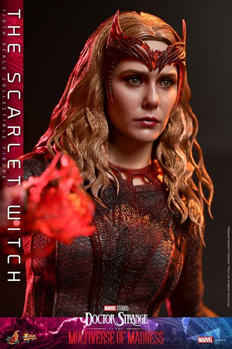 the scarlet witch hot toys mms652 doctor strange in the multiverse of madness 1 6th scale