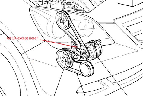 09 Honda Accord Serpentine Belt Diagram