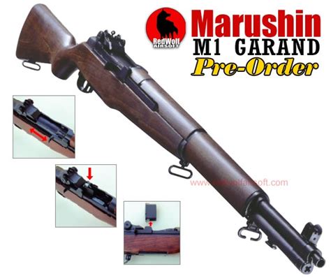 Qcay Marushin M1 Garand · 6mmbb Blowback
