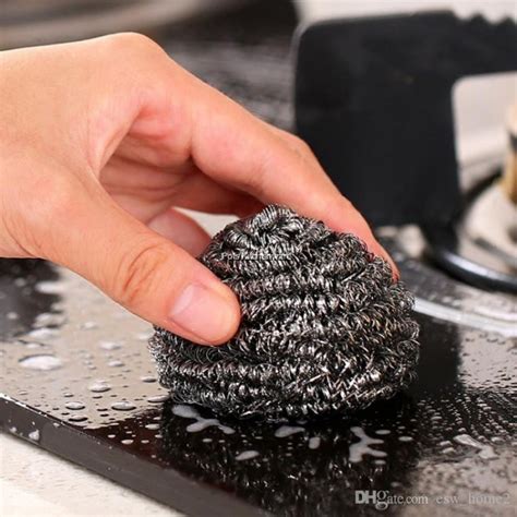 Pcs Stainless Steel Wire Scrubbing Cleaning Ball V