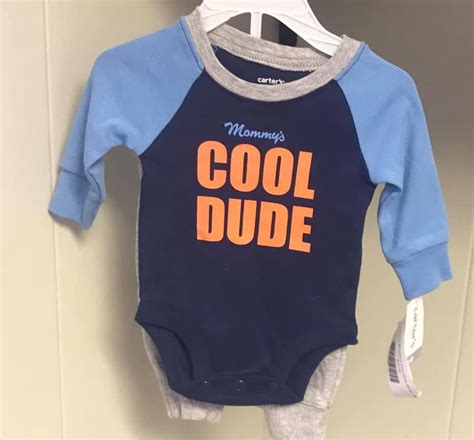 Carters Mommys Cool Dude 2 Pc Set Sz Nb Tiny Friends Price 1200