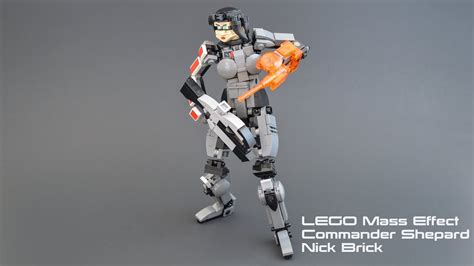 Lego Commander Shepard Mass Effect Youtube