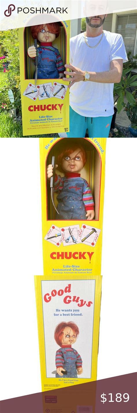 Chucky Life Size Halloween Doll Good Guys 2 Feet Sound And Motion Activated New Good Guy Doll