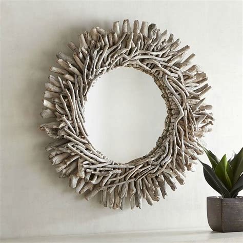 Affordable Fabulous Driftwood Mirrors Sand And Sisal Coastal Wall