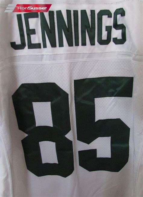 Nfl Green Bay Packers Greg Jennings 85 Jersey Sz Large 2 Sewn By