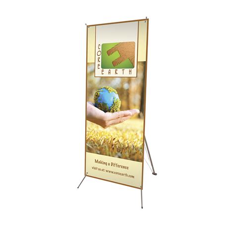 Tripod Banner Display Kit 24 X 60 Inches