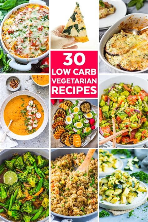 30 Low Carb Vegetarian Recipes Savor Savvy