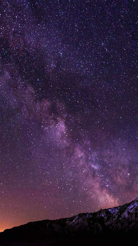 Milky Way Starry Sky Night 4k Ultra Hd Mobile Wallpaper Night Sky