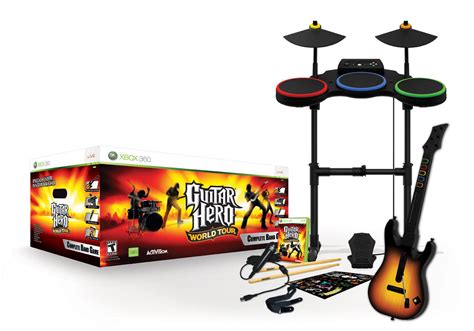 World tour now lets you play as the whole band, leaving even more plastic instruments to clutter the living room. Guitar Hero World Tour On the Cheap - Giant Bomb