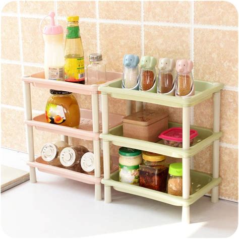 They are compact, easy to move, highly adaptable to the you would have already seen the kendall white storage cabinet from systembuild in many kitchens and offices, as it's hugely popular for its. Kitchen Bathroom Square 3 Tier Plastic Corner Organizer ...