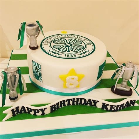Celtic Birthday Cake Customer Asked Me To Make A Replica Of A Cake She