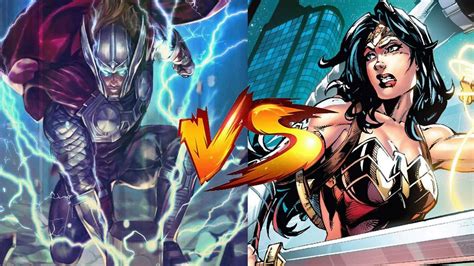 Wonder Woman Vs Thor Which God Would Win In A Fight