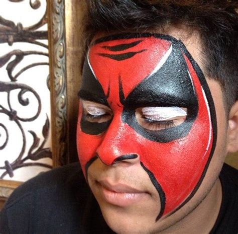 Deadpool Face Paint Design Orlando Face Painting Colorful Day Events