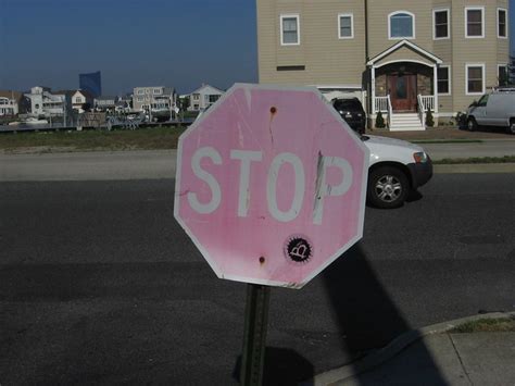 Pink Stop Sign 1 Flickr Photo Sharing