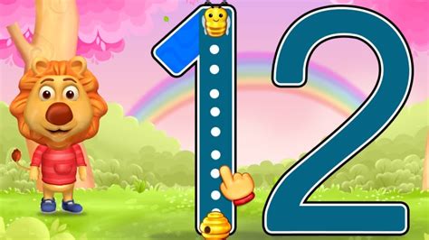Numbers 123 Kids Videos Kids Nursery Rhymes Alphbet Games Youtube