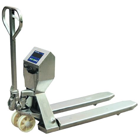 China Stainless Hand Pallet Jack With Weighing Scale Photos And Pictures