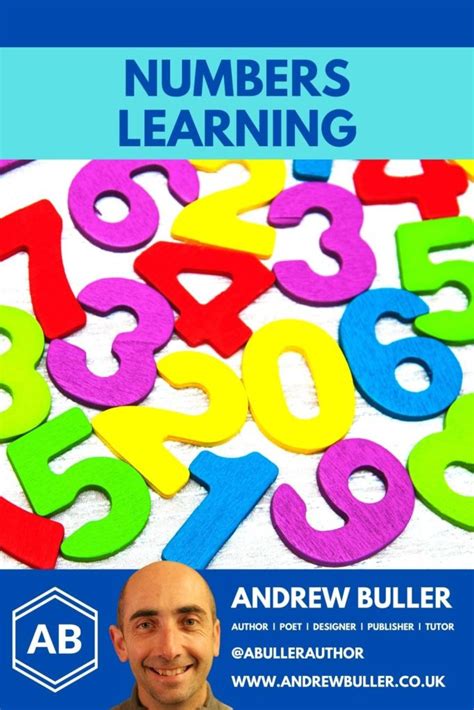 Numbers Learning Explored By Childrens Author Andrew Buller