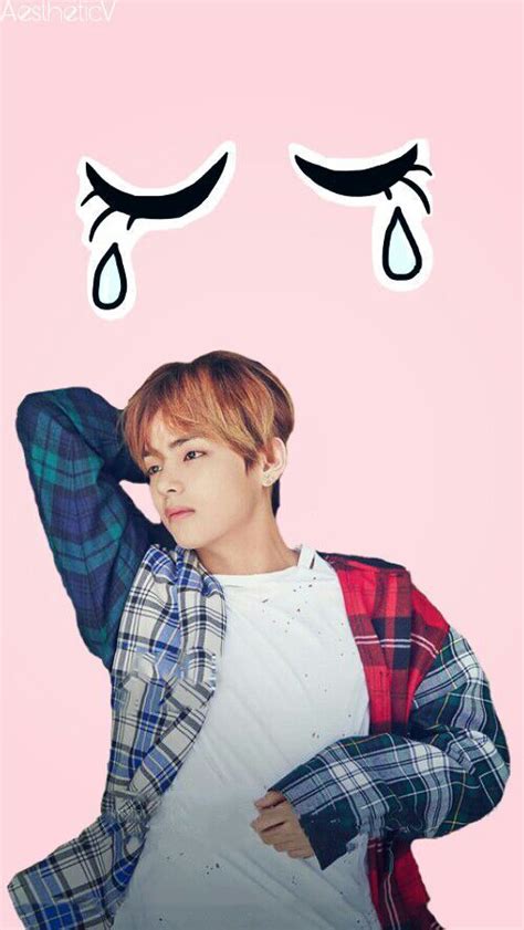 Taehyung Pink Aesthetic Wallpapers Armys Amino