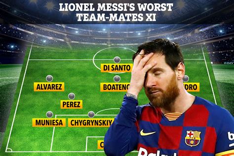 Barcelona Legend Lionel Messi’s Worst Team Mates Xi Including Alex Song Who Failed At Camp Nou