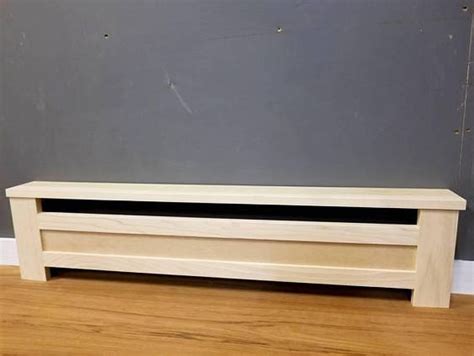 Baseboard heaters have been an extremely popular choice for many homes since the this heater cover instantly rejuvenates ugly old, yet perfectly functional baseboard heaters. Shaker Style - Custom Baseboard Heater Covers - Custom Sizes Available - DIY INSTALL - Retrofit ...
