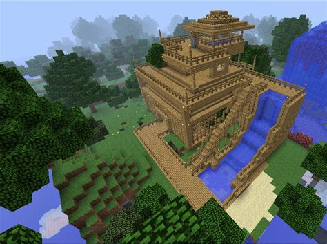 Wood nice minecraft house designs. Wooden House. Minecraft Map