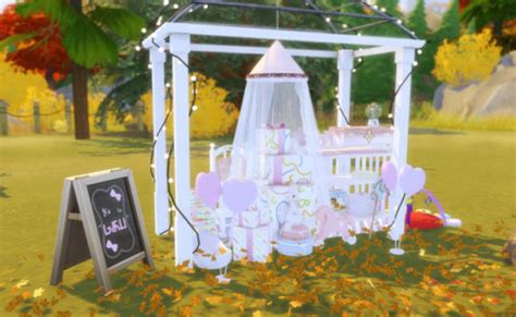 Pin By Terre On Sims 4 Baby Shower Cc Sims Baby Sims 4