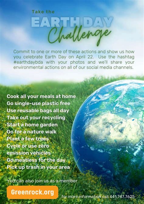 Challenge Made To Mark Earth Day The Royal Gazette Bermuda News