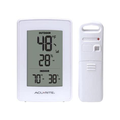 Acu Rite Digital Weather Station With Wireless Outdoor Sensor In The