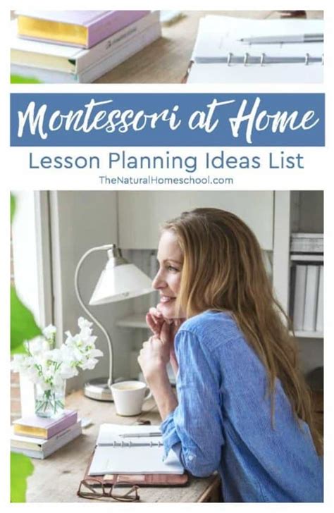 Montessori At Home Lesson Planning Ideas List The Natural Homeschool