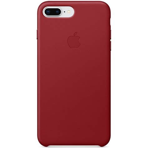 Apple Iphone 8 Plus Leather Case Red Online At Best Price Cover