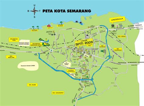 Peta Wisata Kuliner Kota Semarang Peta Wisata Indonesia Dan Luar Negeri