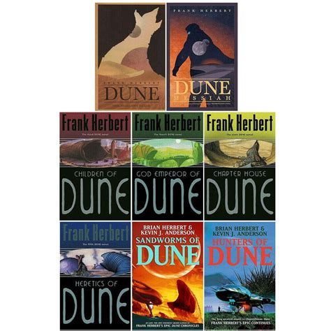 Dune Series 1 8 8 Books Collection Set By Frank Herbert The Book Bundle