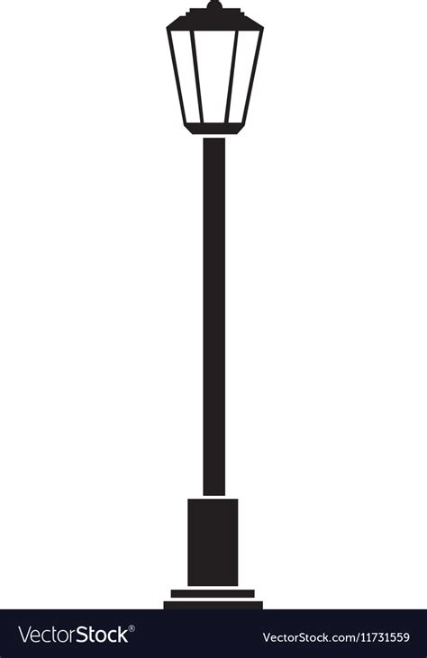 Street Lamp Icon Image Royalty Free Vector Image