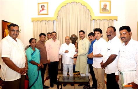 Mangalore Today Latest Main News Of Mangalore Udupi Page Bjp Meets Cm Governor Seeking Re