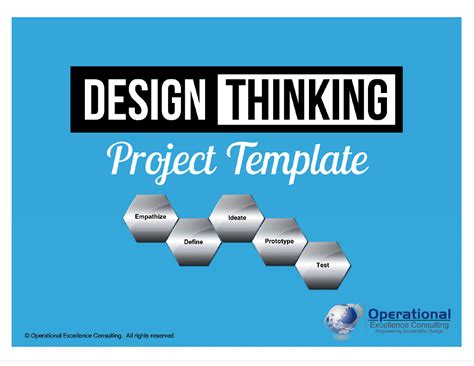 Design Thinking Project Template 66 Slide Powerpoint Presentation
