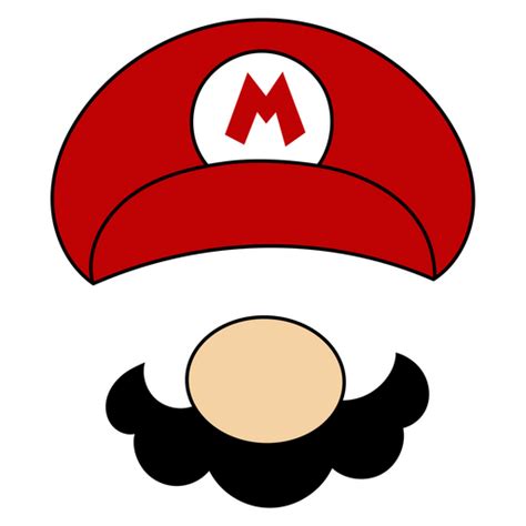 Super Mario Face Decoration Sticker Sticker Mania
