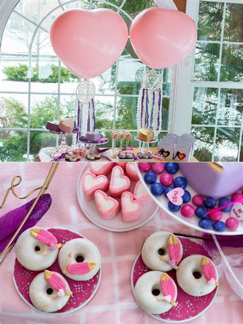 A Sweet Bohemian Valentines Day Party Party Ideas