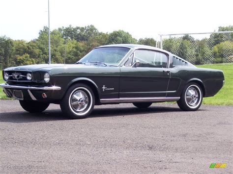 Ivy Green 1965 Ford Mustang Coupe Exterior Photo 53799823