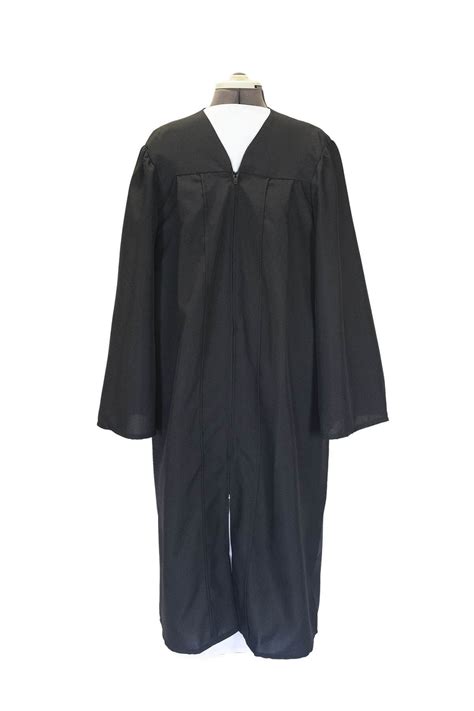 Graduation Gown Zip Front Matte Finish Primary School — Graduations Now