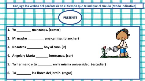 Trabajamos Los Tiempos Verbales Fichas 1 5 2