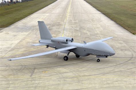 European Male Uav Flies Under Satellite Control For First Time
