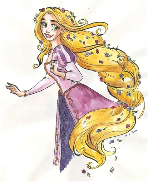 delicious hair by taijavigilia on deviantart disney princess tattoo disney art rapunzel