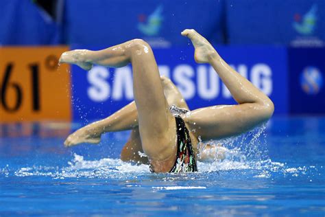 china wins gold in synchronized swimming duets at games[5] photos