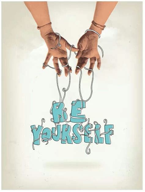 Be Yourself Illustration Art Print